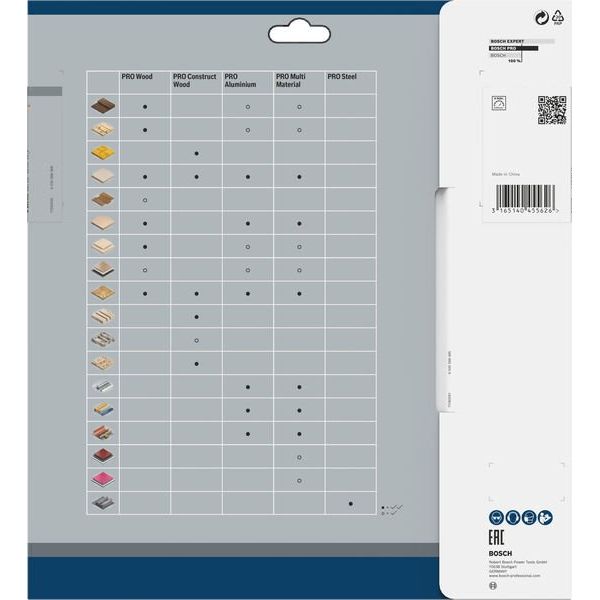 Bosch - Kreissägeblatt PRO Construct Wood 2608641774 Kreissägeblatt 250 x