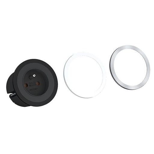 Bachmann - Multi-Tischsteckdose Schutzkontaktsteckdose 926.001 PIX 1xSchutzk.,sw 2m