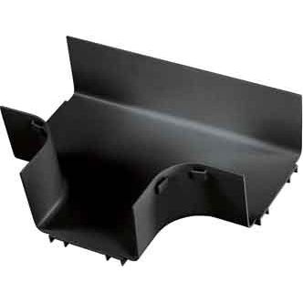 Panduit - T-Stück für Kabelrinne Kanal-T-Stück horizont. sw FRT6X4BL Kanalsystem 150x100