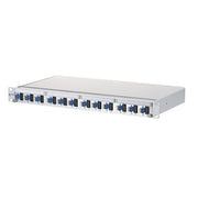 Metz Connect - Patchpanel LWL LWL-Patchfeld OpDAT PA 1502297412-E 12xLC-D OS2 bestückt