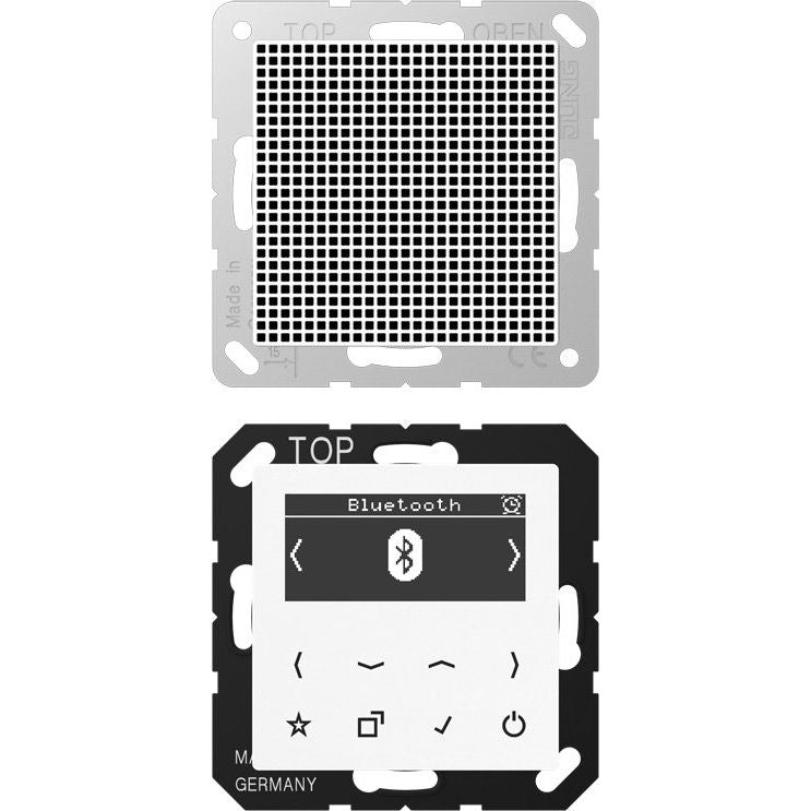 Jung - Radio Smart DAB+ Digitalradio DAB A1 BT WW Bluetooth SetMono1LS