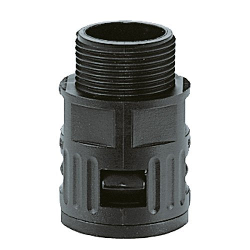 Flexa - Kunststoff-Wellschlauch-Verschraubung Schnellverschraubung RQG-M AD10,0/M12sw IP67,gerade − 50 Stück