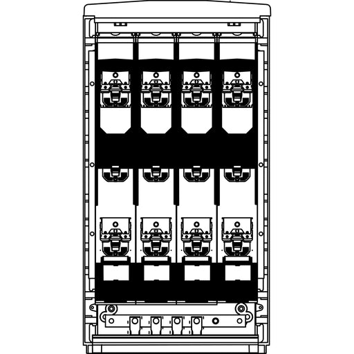 Elsta Mosdorfer - Kabelverteilerschrank LS100C.14 mit Sammelschienen