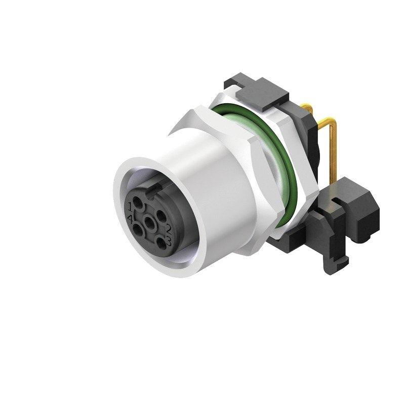 Weidmüller - Rundsteckverbinder, Einbau (PCB) Stecker SAIEW-M12B-5-HTL M12 − 10 Stück