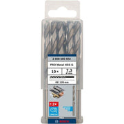 Bosch - Bohrer PRO Metal HSS-G 2608585502 Spiralbohrer 7,3 x