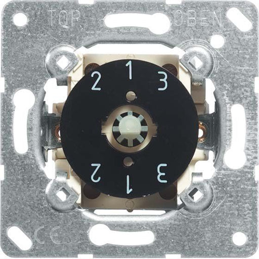 Peha - Installationsschalter 3-Stufen-Drehschalter 10A D 601-10/3 O.A. Up mit 0-Stellg