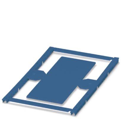 Phoenix Contact - Kennzeichnungsmaterial Einrastschildchen UCT-PMP (90X38) BU blau, 90x38 mm − 10 Stück
