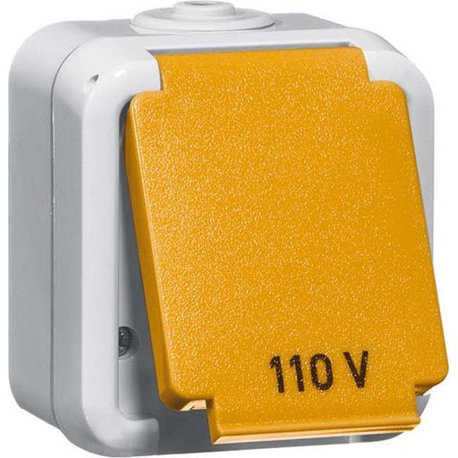 Peha - Schalter-/Steckdosenkombination US NEMA-Steckdose D 6670/20 US WAB 1fach,20A 125V, grau