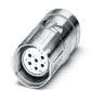 Phoenix Contact - Rundsteckverbinder, feldkonfektionierbar (Industriesteckverbinder) Kabelsteckverbinder CA-06S1N8A80DNS