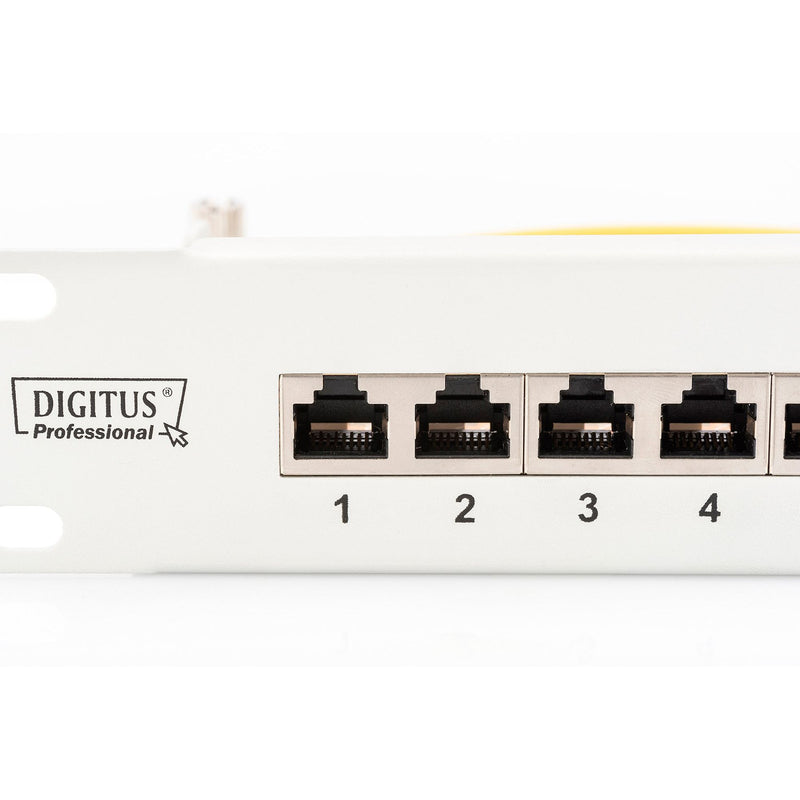 DIGITUS - Patchpanel Kupfer Patchpanel Kat.6 Classe E DN-91624S 24xRJ 45 STP 7035