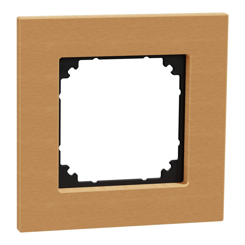 Merten - Abdeckrahmen Holzrahmen 1fach Buche MEG4051-3470