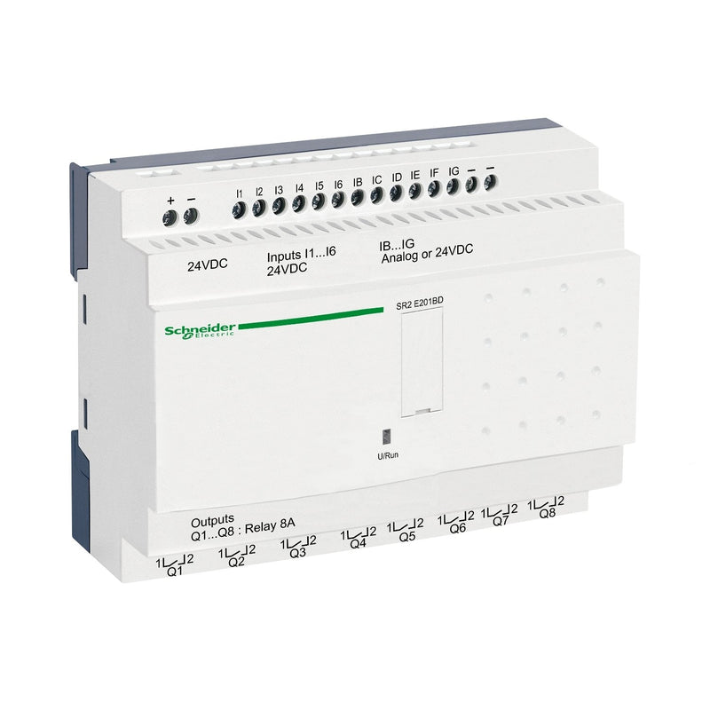 Schneider Electric - Logikmodul Zelio Logic SR2-E201BD 20 E/A 24VDC