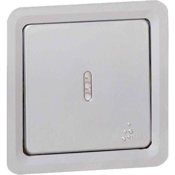 Legrand - Installationsschalter Aus-/Wechselschalter Legrand 077812 1-p Soliroc IP55 gr