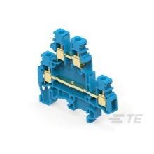 Krüger-Werke - Durchgangs-Reihenklemme Klemme M 4/6.D2.1.N bl − 50 Stück