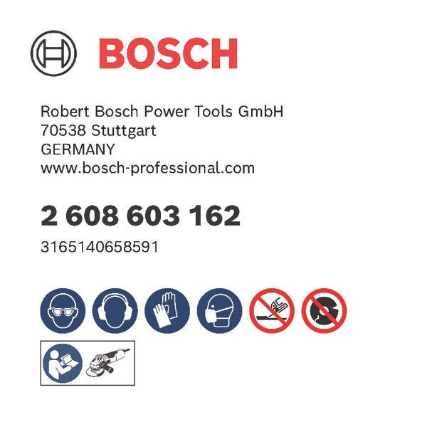 Bosch - Trenn-/Schleifscheibe PRO Metal Trennscheibe, 2608603162 230 x 3 x 22.23 mm