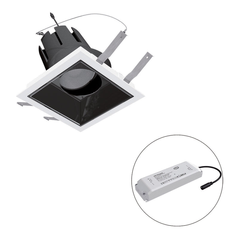 EVN Lichttechnik - Downlight/Strahler/Flutlicht LED-Einbauleuchte modular F03R09SM3840L15P Konfigurationstype