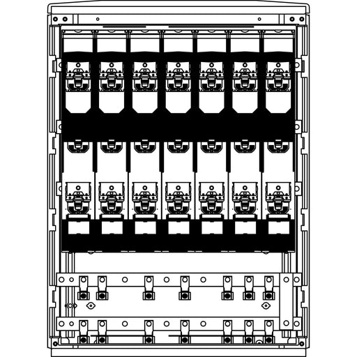 Elsta Mosdorfer - Kabelverteilerschrank LS81S.00 mit Sammelschienen