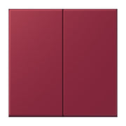 Jung - Abdeckung/Bedienelement für Installationsschalterprogramme Wippe 2fach LC 995 255 le rubis (4320M)