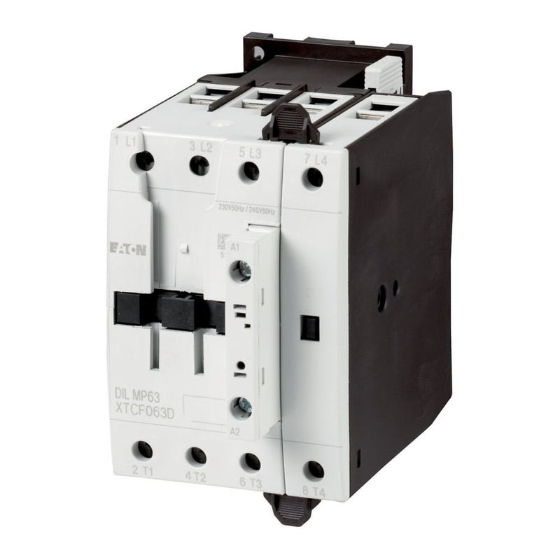 Eaton - Leistungsschütz zum Schalten von Wechselstrom Leistungsschütz DILMP63(RDC24) 63A/AC-1,DC,4p