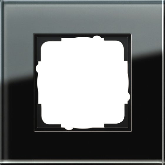 Gira - Abdeckrahmen 1f. sw-glas 021105 Esprit