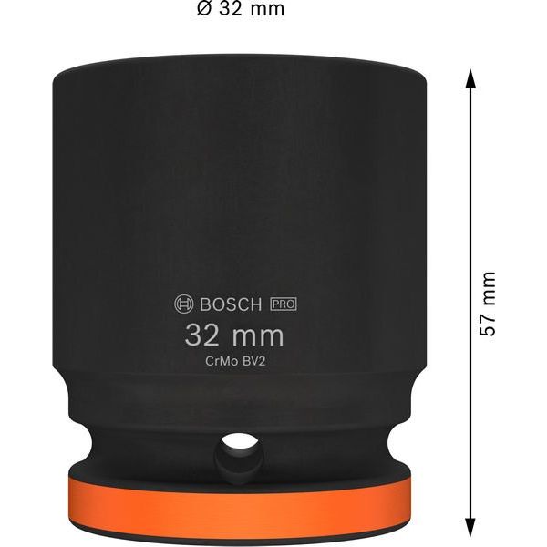 Bosch - Sechskant-Einsatz für Steckschlüssel PRO Impact 2608003063 Steckschlüsselsatz