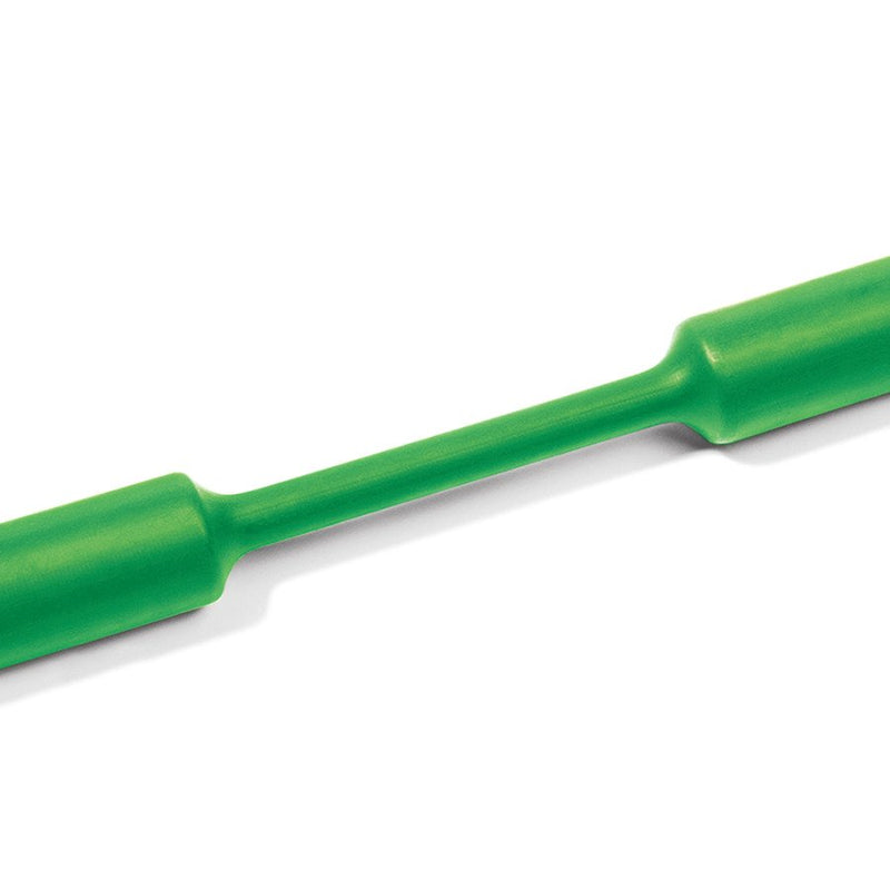 HellermannTyton - Schrumpfschlauch Warmschrumpfschlauch 3:1 333-30155(30) grün 30 m Rolle − 30 Meter