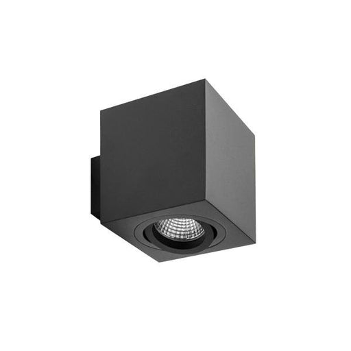 Brumberg Leuchten - Decken-/Wandleuchte Wand-Anbaumodul quadr. 45210180 schwarz
