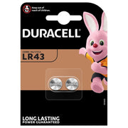 Hückmann - Batterie Knopfzelle 1,5V DLR43 B2 (Bli.2) LR43 Duracell