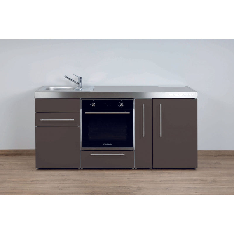Stengel - Mini-Küche Miniküche Premiumline MPBMM180AKSGKFreBliS Mokka metallic