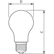 Philips Lighting - LED-Lampe/Multi-LED LED-Lampe E27 CorePro LED#34714400 klar Glas