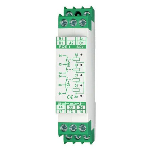 Schalk - Schaltrelais Vierfachrelais RQS 1 (230V AC) 4S 10A