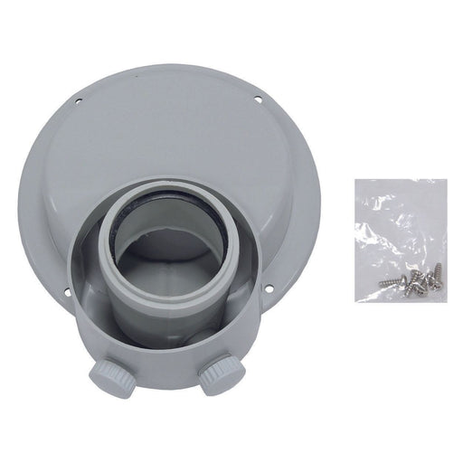 Vaillant - Abgas/Zuluftkollektor Versatzausgleich 0020175896 DN60/100 PP, 65mm