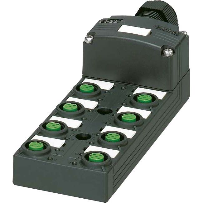 Phoenix Contact - Passiver Sensor-/Aktor-Verteiler (ohne Leitung) Sensor-/Aktor-Box SACB-8/16-SC SCO P − 1 Stück