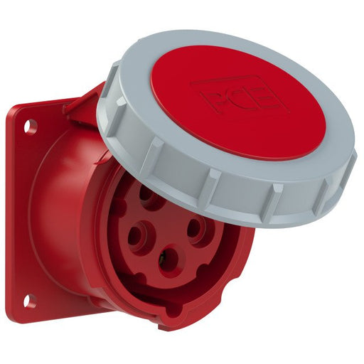 PC Electric - CEE-Anbausteckdose (IEC 60309) CEE-Anbaudose gerade 3152-6ttv 16A 5p 6h IP67 TT − 10 Stück