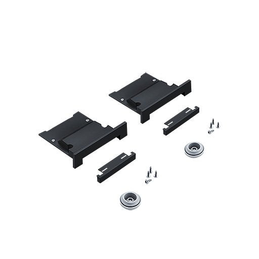 Zumtobel - Mechanisches Zubehör/Ersatzteile für Leuchten Endkappenset SLN2 MRT EC SET L9BK schwarz