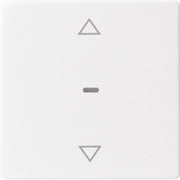Berker - Abdeckung/Bedienelement für Installationsschalterprogramme Abdeckung Tastsensor-Modul 80961229 1-fach pws samt