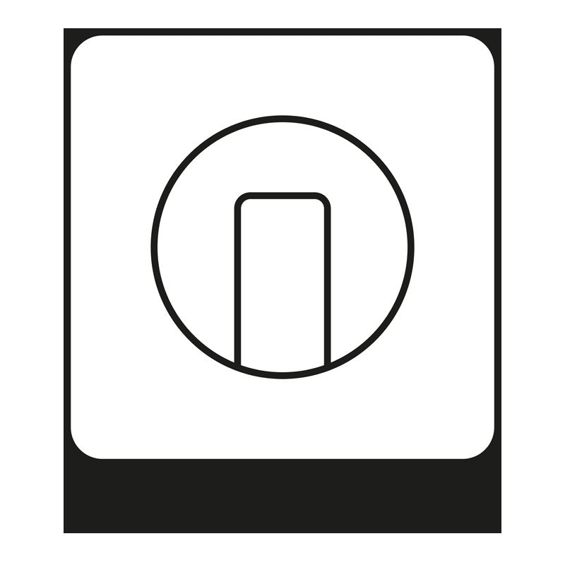 Jung - Abdeckung/Bedienelement für Installationsschalterprogramme Abdeckung CD 1541 BR für Drehschalter