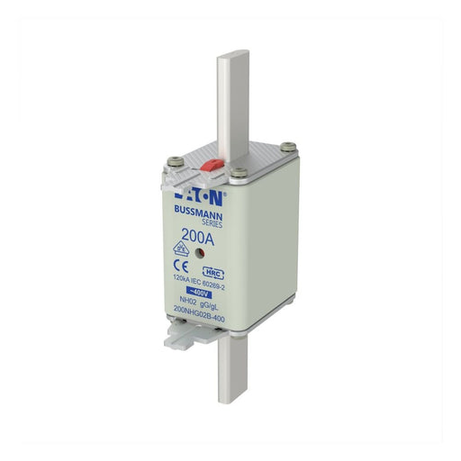 Eaton - Messersicherung Sicherungseinsatz Nieders. 200NHG02B-400 200A AC 400V 120kA − 3 Stück