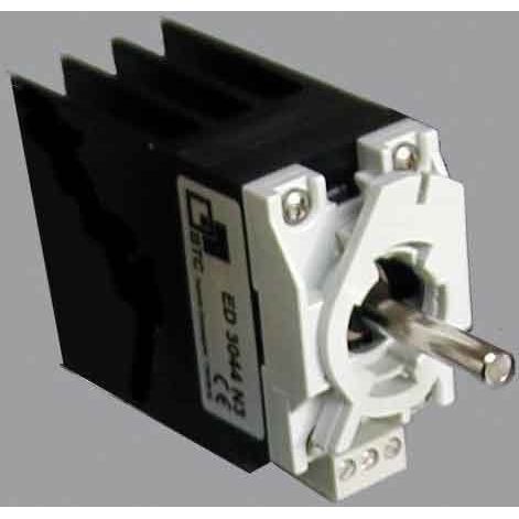 Eao - Frontelement für Wahlschalter Poli-Antrieb sw DV-4426 f.Elektronik-Dimmer