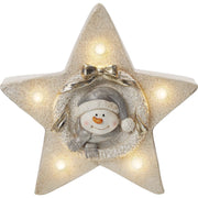 Hellum - Festbeleuchtung LED-Figur 524031 Schneemann