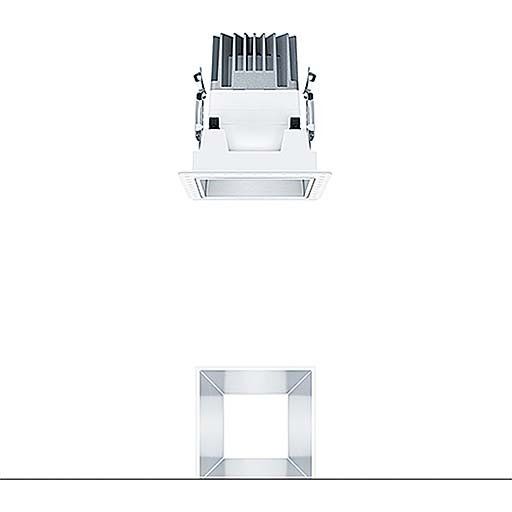 Zumtobel Group - Downlight/Strahler/Flutlicht LED - Einbauleuchte P - INF Q #60817930 3000K