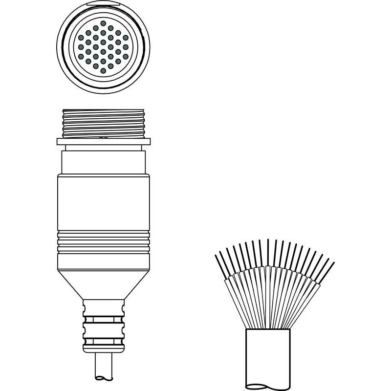 Leuze - Konfektioniertes Sensor-Aktor-Kabel Anschlussleitung KD S-M30-30A-P1-100