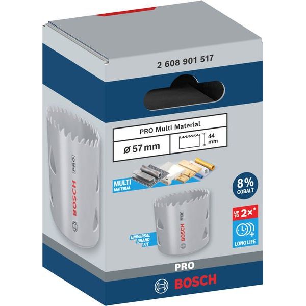 Bosch - Lochsäge PRO Multi Material 2608901517 Lochsäge 57 mm mit