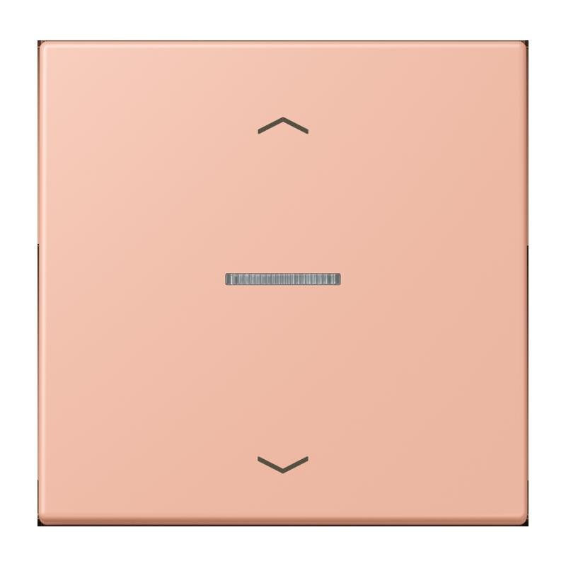 Jung - Abdeckung/Bedienelement für Installationsschalterprogramme Wippe mit Lichtleiter LC 101 KO5P 231 rose clair
