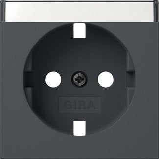Gira - Zubehör/Ersatzteile für Installationsschalterprogramme Abd. SCHUKO-Steckd. BSF 494728 Anthrazit