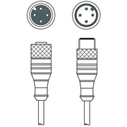 Leuze - Konfektioniertes Sensor-Aktor-Kabel Verbindungsleitung KDS U-M12-4#50130765