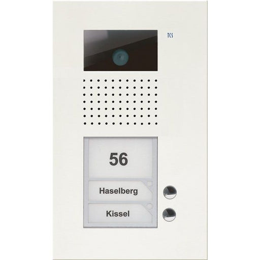 TCS Tür Control - Türstation für Türkommunikation Video color Außenstation V AVU14020-0019 PUK 2 Tasten 1-spalt
