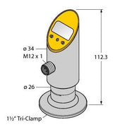 Turck - Druckschalter Drucksensor PS025V-607 #6833071 frontbündig