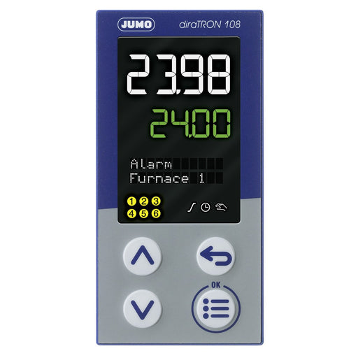 Jumo - Temperaturüberwachungsgerät Kompaktregler 00680790 AC/DC 20 bis 30 V