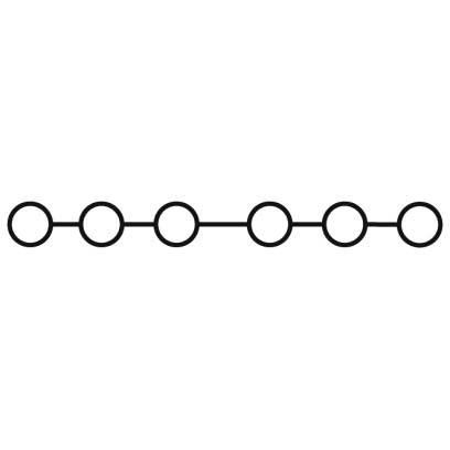 Phoenix Contact - Durchgangs-Reihenklemme Rangierwabe PTMC 1,5-3 /BU 0,14-2,5qmm, 1-polig − 10 Stück